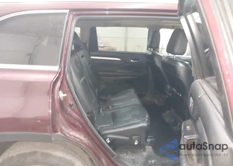 2015 Toyota Highlander Xle V6 z USA, uszkodzony, nr VIN 5TDJKRFH1FS141486